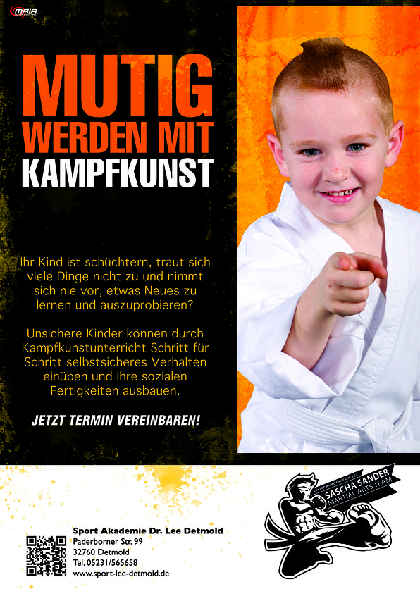 Kinder erlernen bei uns Disziplin, Respekt und Durchhaltevermögen. Kampfkunst stärkt den Charakter und die Fitness. Kampfsport in Detmold für jedes Alter. Gesundheit ist unser höchstes Gut. Bringen Sie ihren Stoffwechsel in Fahrt und nehmen dabei spielend ab.